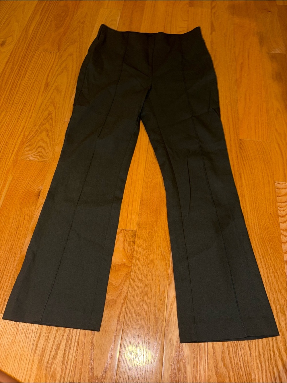 LOFT Black Ankle-Length Dress Pants